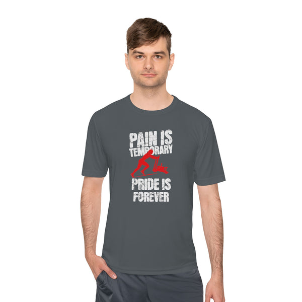 HYROX Inspired Women’s Performance Tee - Pain Is Temporary Pride Is Forever