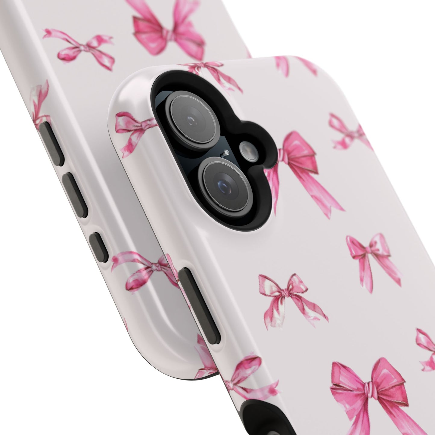 Coquette Pink Bow MagSafe iPhone Case
