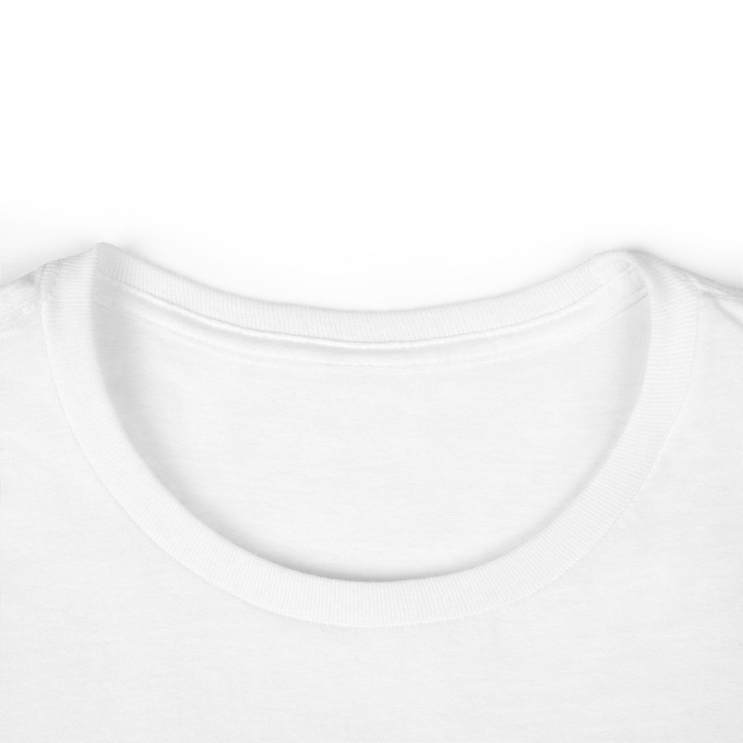 Women’s F-It Mandala Line Art T-Shirt – Minimalist Floral Design