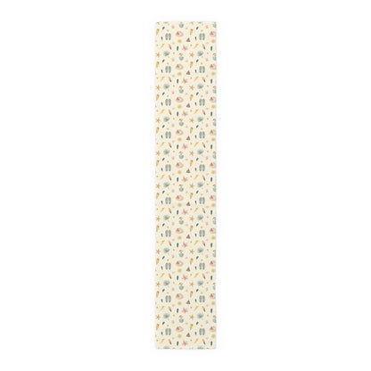 Flip Flop & Seashell Table Runner