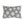Daisy on Gray - Outdoor Throw Pillow