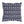Navy Blue and White Seahorses and Shells Outdoor Pillow