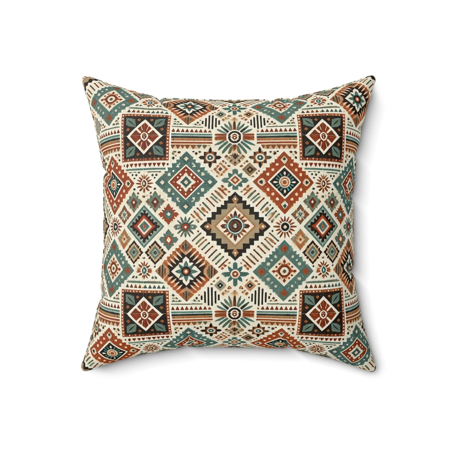 Aztec Western Inspired - Indoor Throw Pillow