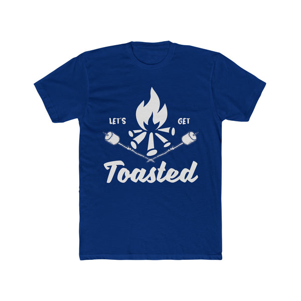 Men's Shirt - Lets Get Toasted Shirt, S'Mores Shirt, Outdoorsman