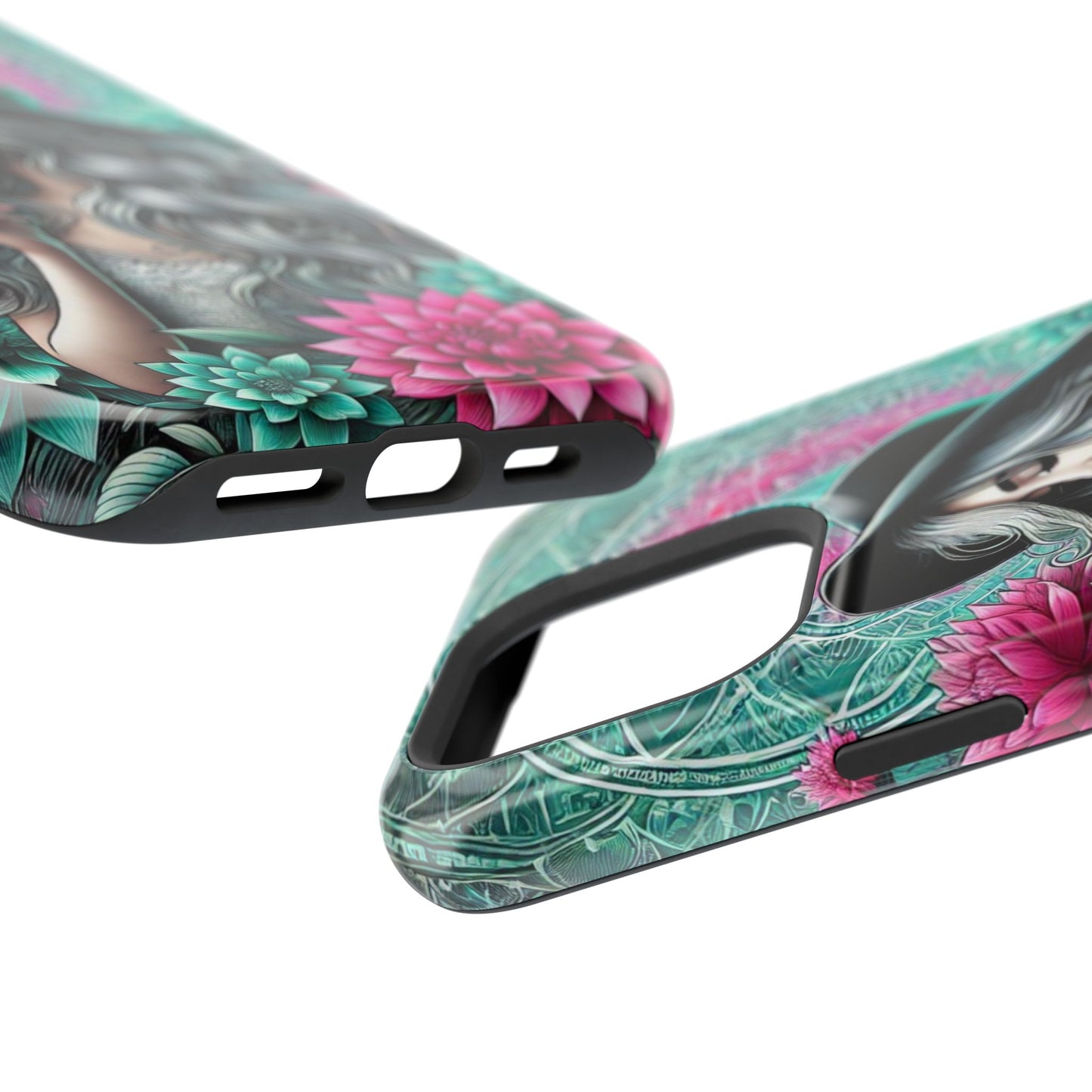 Boho Chic Floral MagSafe iPhone Case