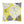 Yellow and White Palm Leaf Flora - Outdoor Throw Pillow