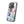 Clear Hummingbird Phone Case - Floral Stained Glass Design, Wireless Charging Compatible