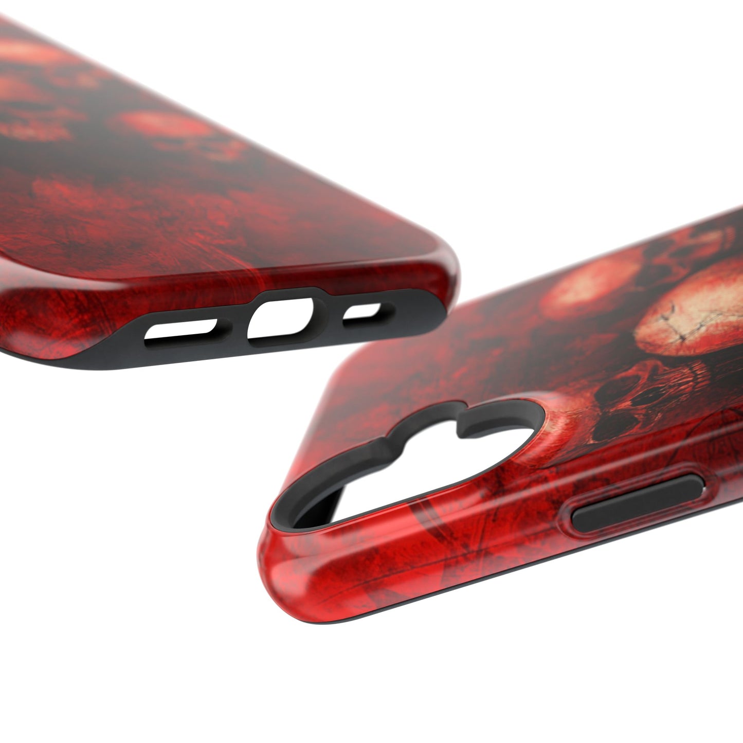 Red Skulls MagSafe iPhone Case