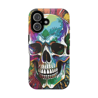 Graffiti Skull - MagSafe iPhone Tough Case