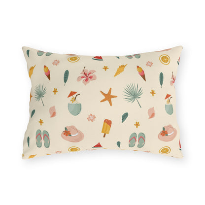 Summer Themed - Outdoor Throw Pillow