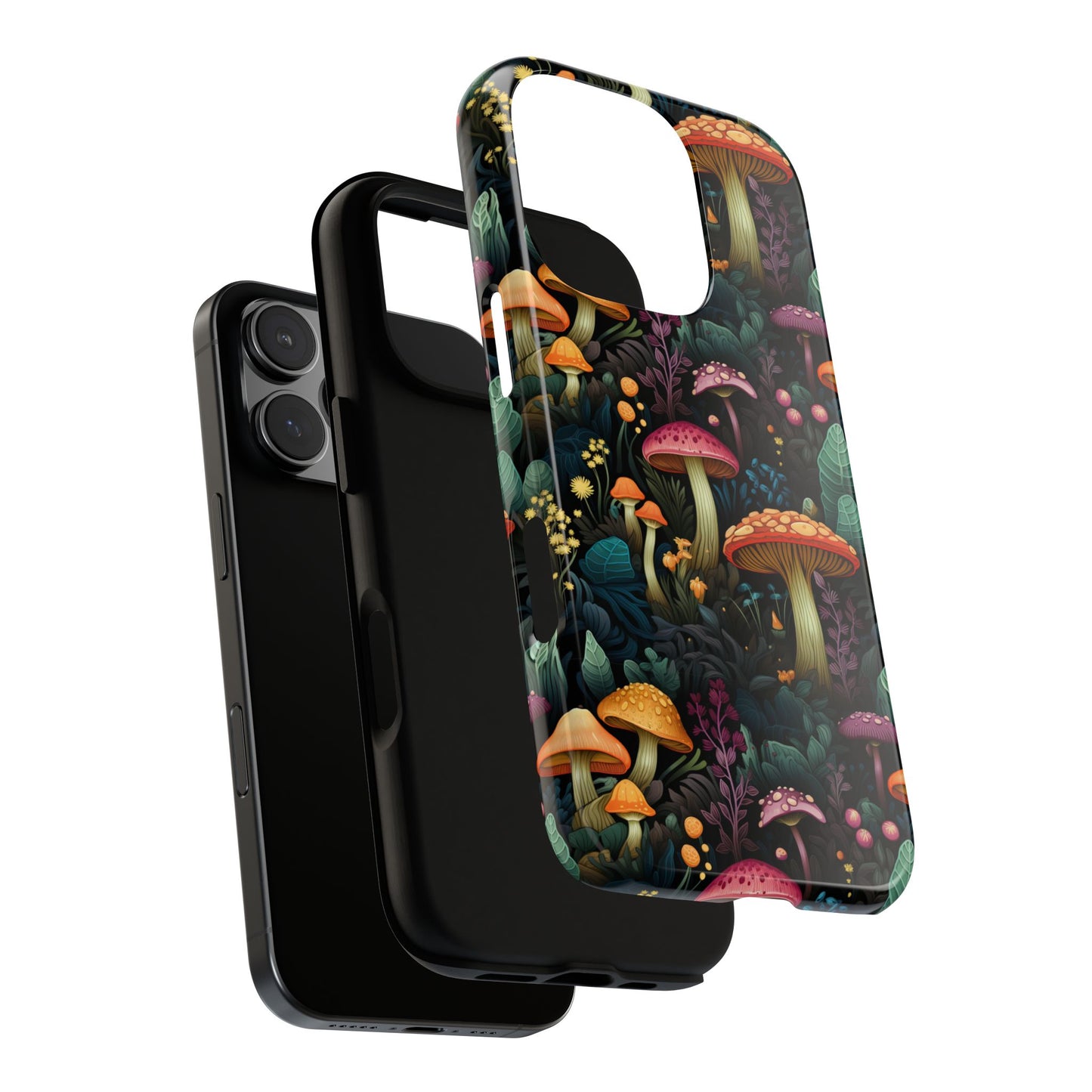 Mushroom Forest Colorful Fungi Phone Case