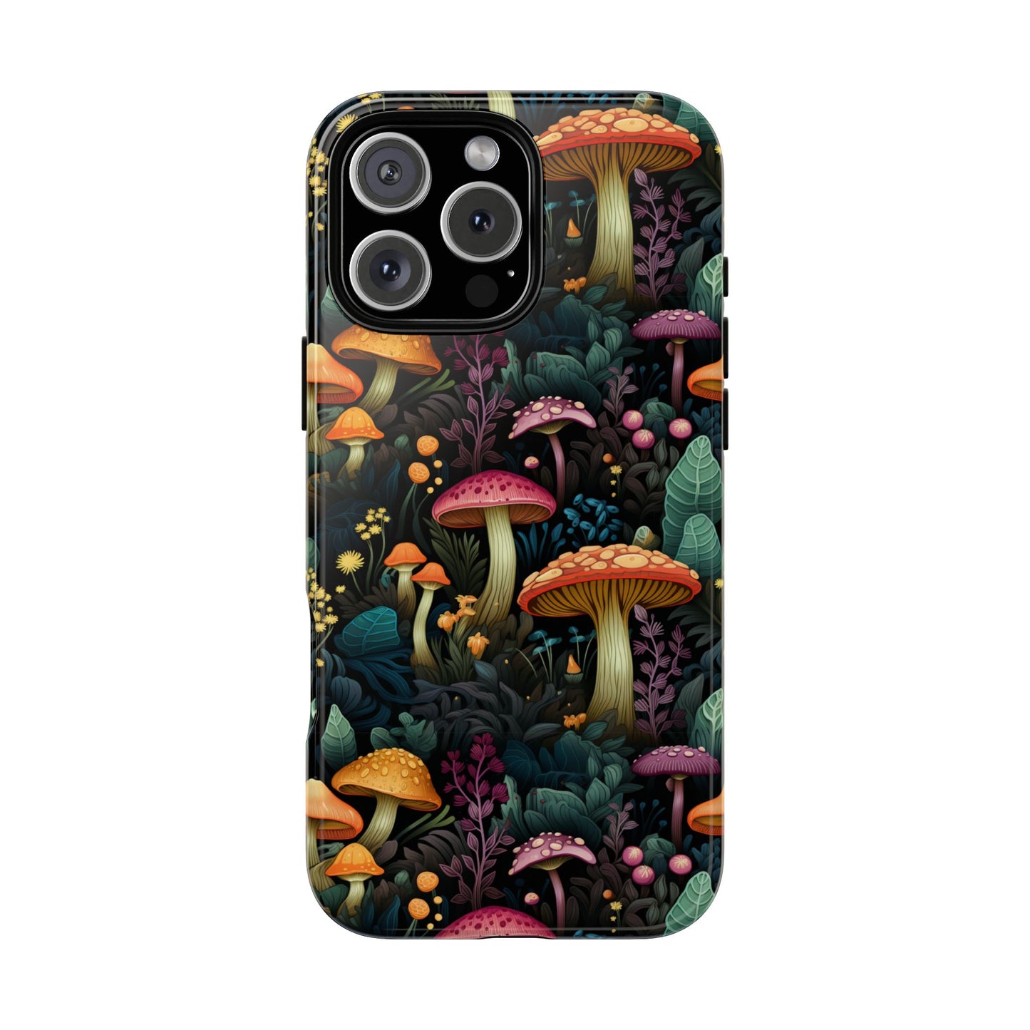 Mushroom Forest Colorful Fungi Phone Case