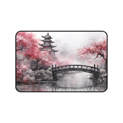 Japanese Garden Inspired Desk Mat