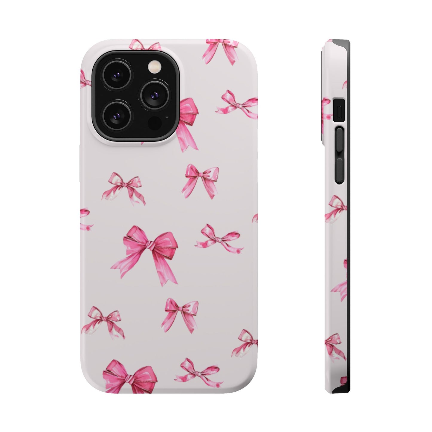 Coquette Pink Bow MagSafe iPhone Case