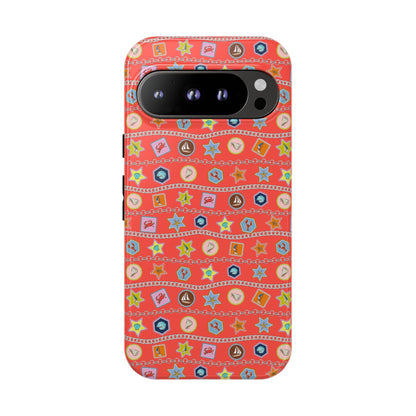 Colorful Summer Icon Patterned Phone Case - iPhone, Pixel, and Samsung Galaxy