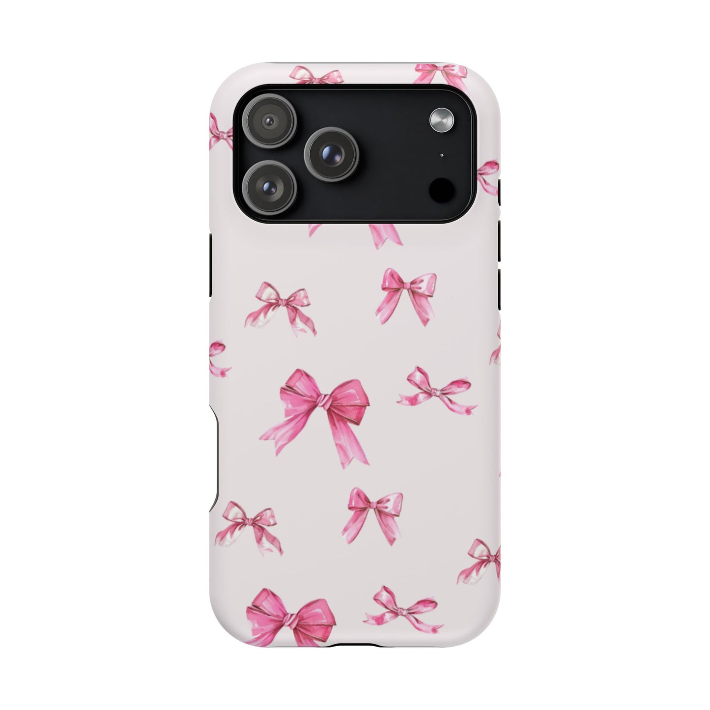 Coquette Pink Bow MagSafe iPhone Case