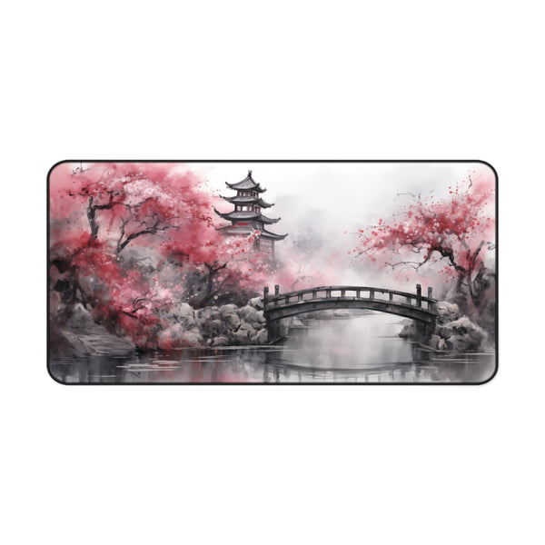 Japanese Garden Inspired Desk Mat