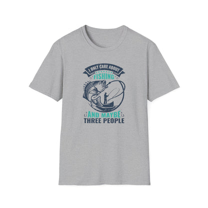 I Like Fishing and 3 People - Classic T-Shirt