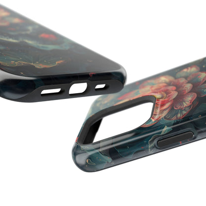 Elegant Lotus Blossom Artistic MagSafe iPhone Case