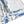 Blue Floral Toile Table Runner