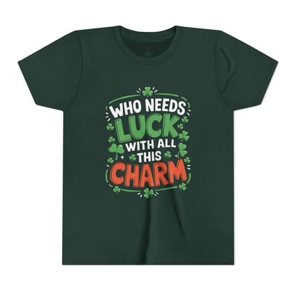 Youth Luck Charm Tee - Perfect for St. Patrick's Day Celebrations