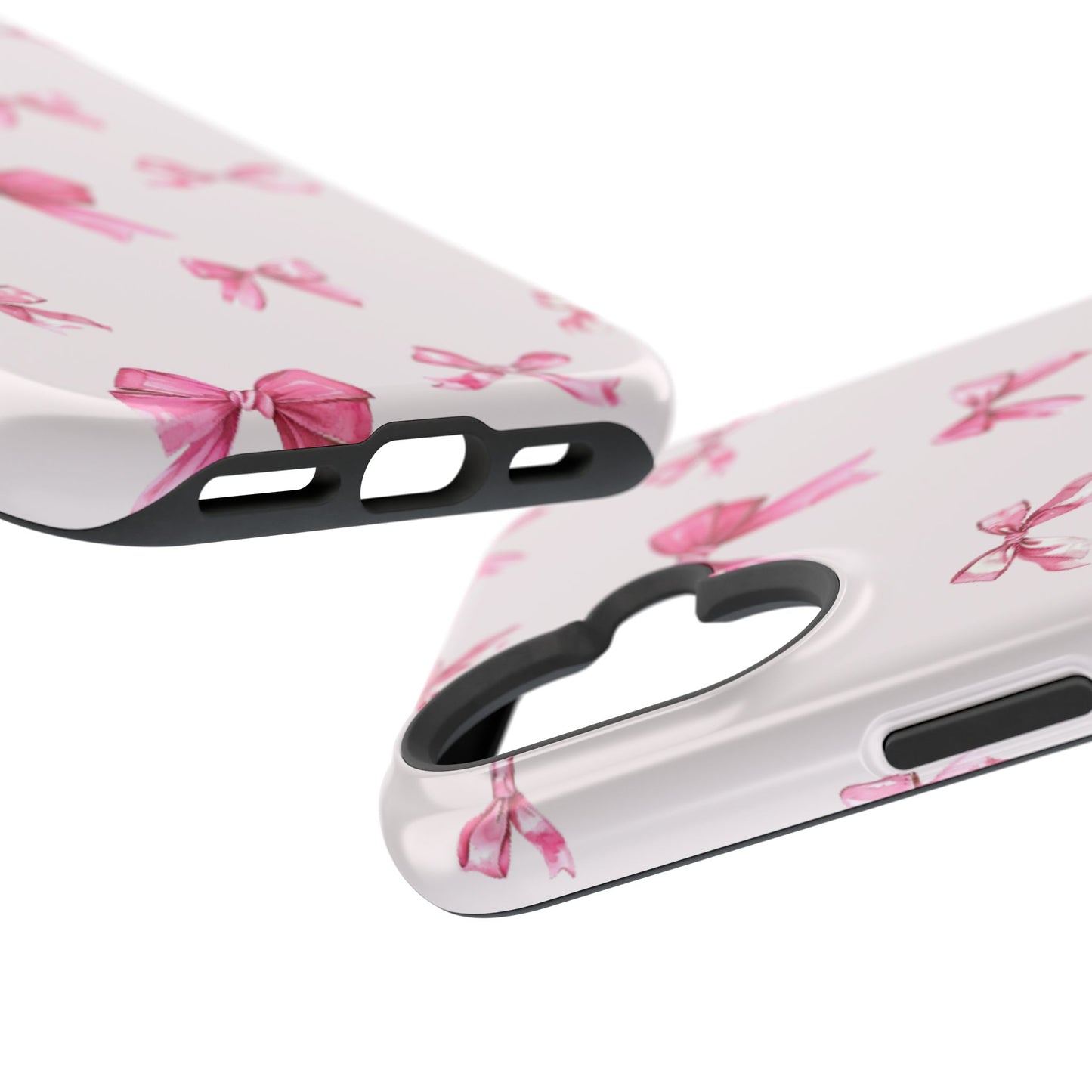 Coquette Pink Bow MagSafe iPhone Case