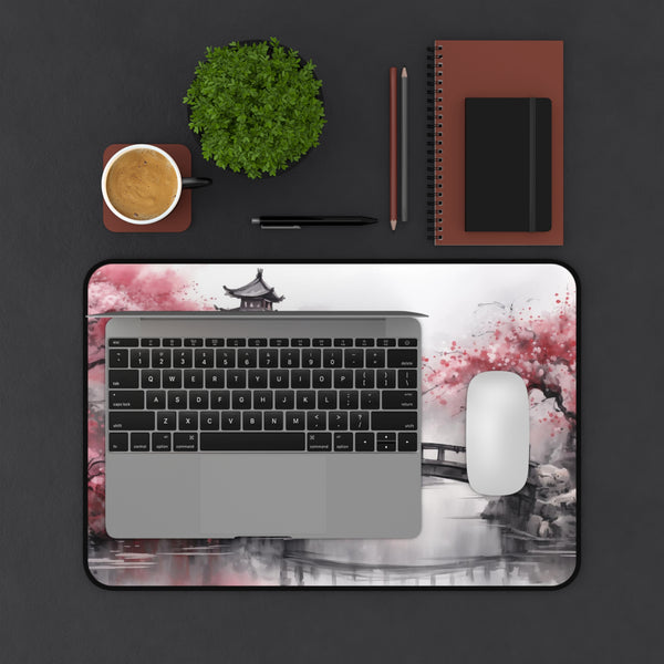 Japanese Garden Inspired Desk Mat