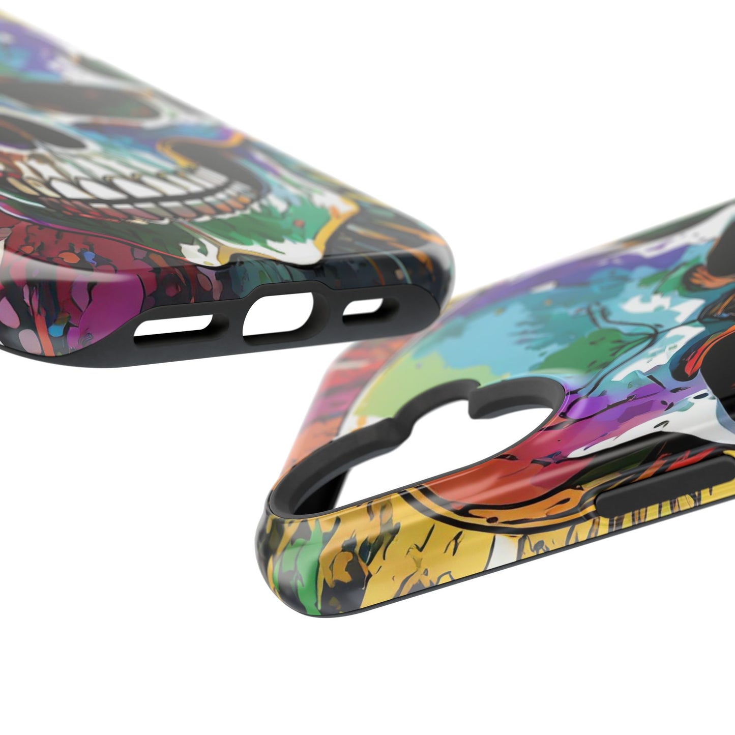 Graffiti Skull - MagSafe iPhone Tough Case