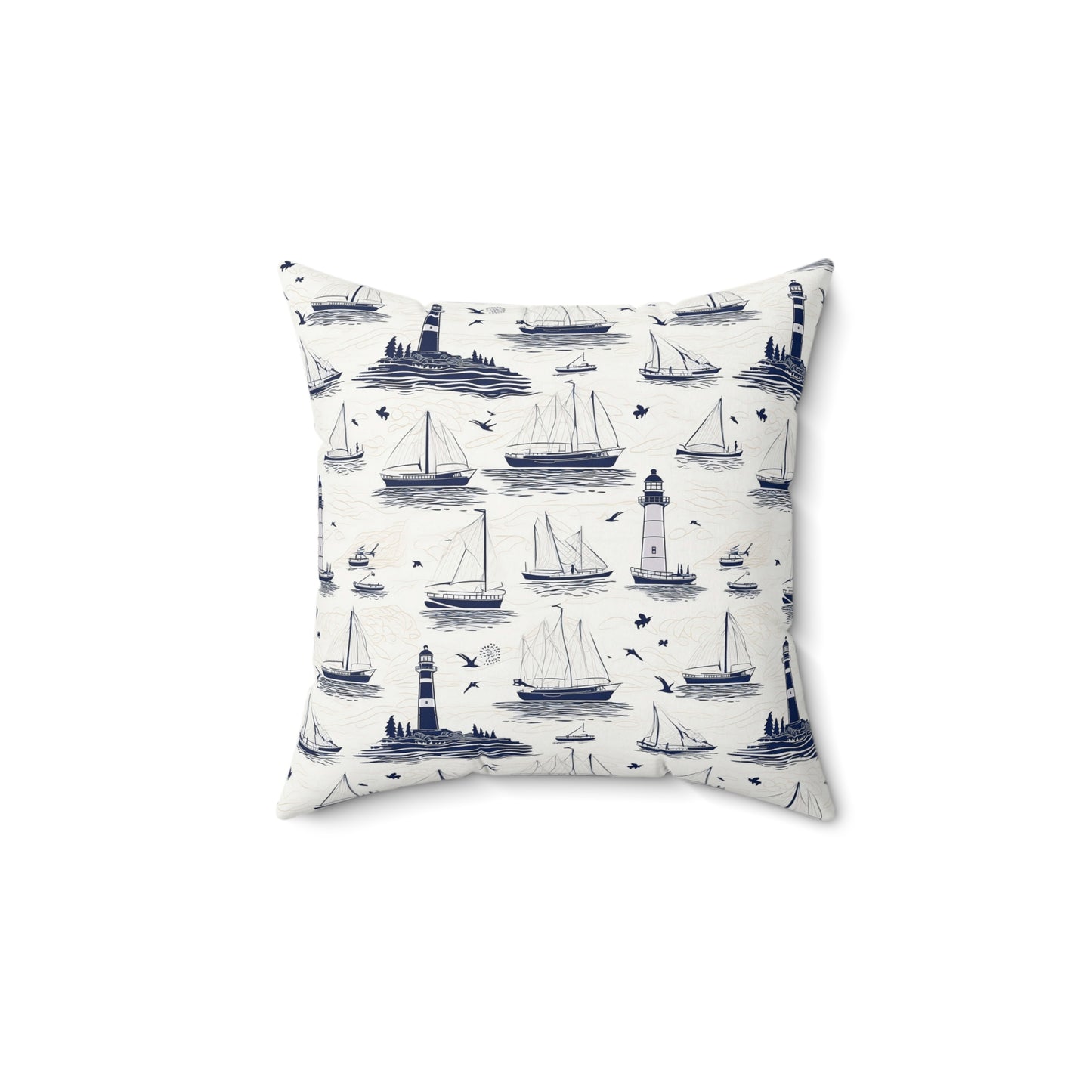 Nautical Throw Pillow