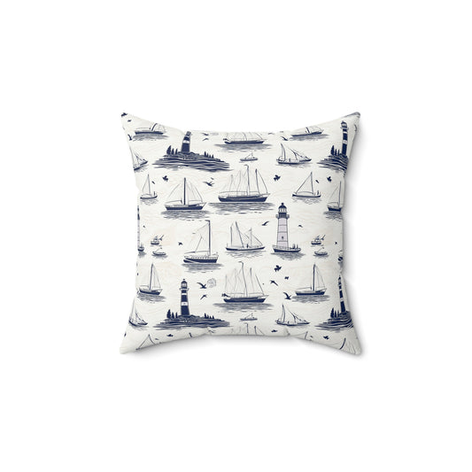 Nautical Throw Pillow