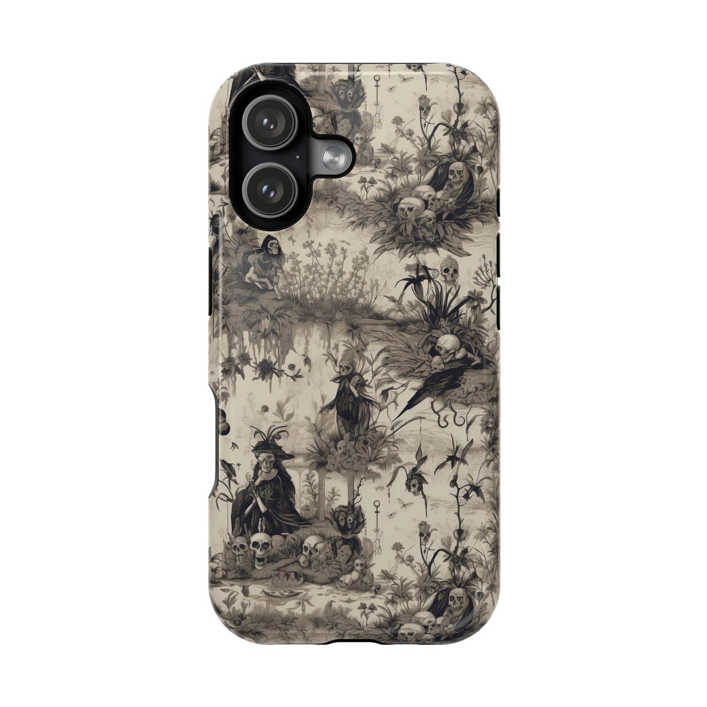 Skeleton Toile - Magnetic iPhone Tough Case