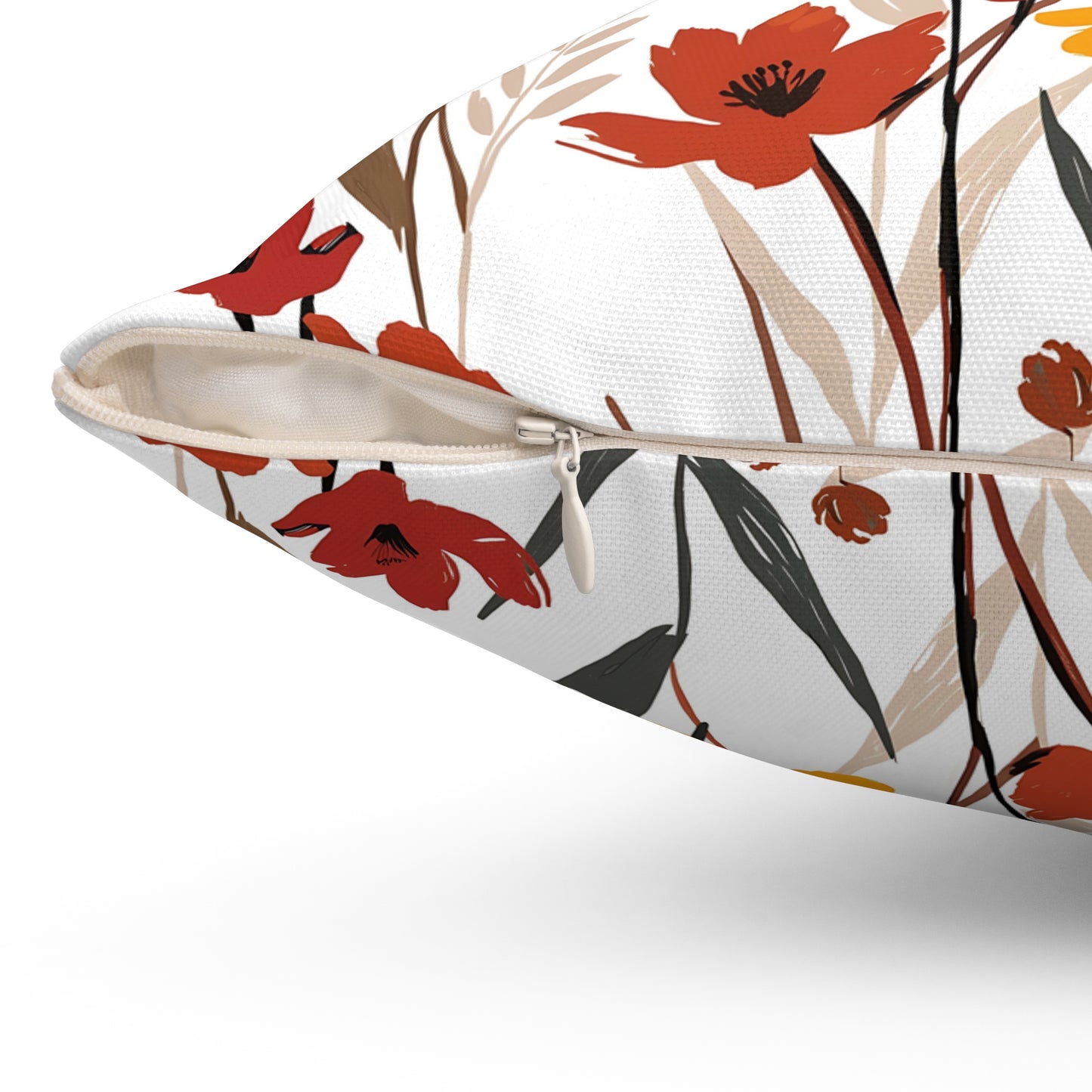 Orange and Red - Indoor Throw Pillow