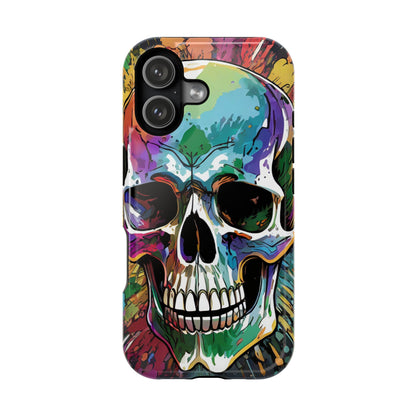 Graffiti Skull - MagSafe iPhone Tough Case