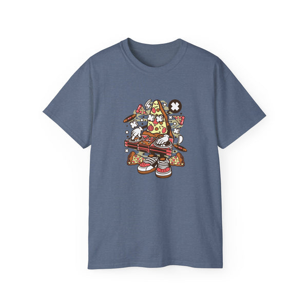 DJ Pizza T-Shirt - Fun & Comfy Unisex Tee for Foodies and Music Lovers