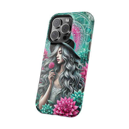 Boho Chic Floral MagSafe iPhone Case