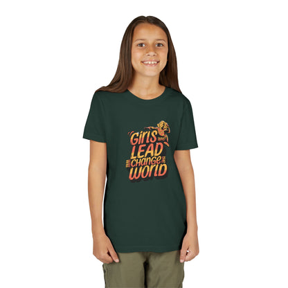 Girls Who Lead Will Change the World - Youth Tee