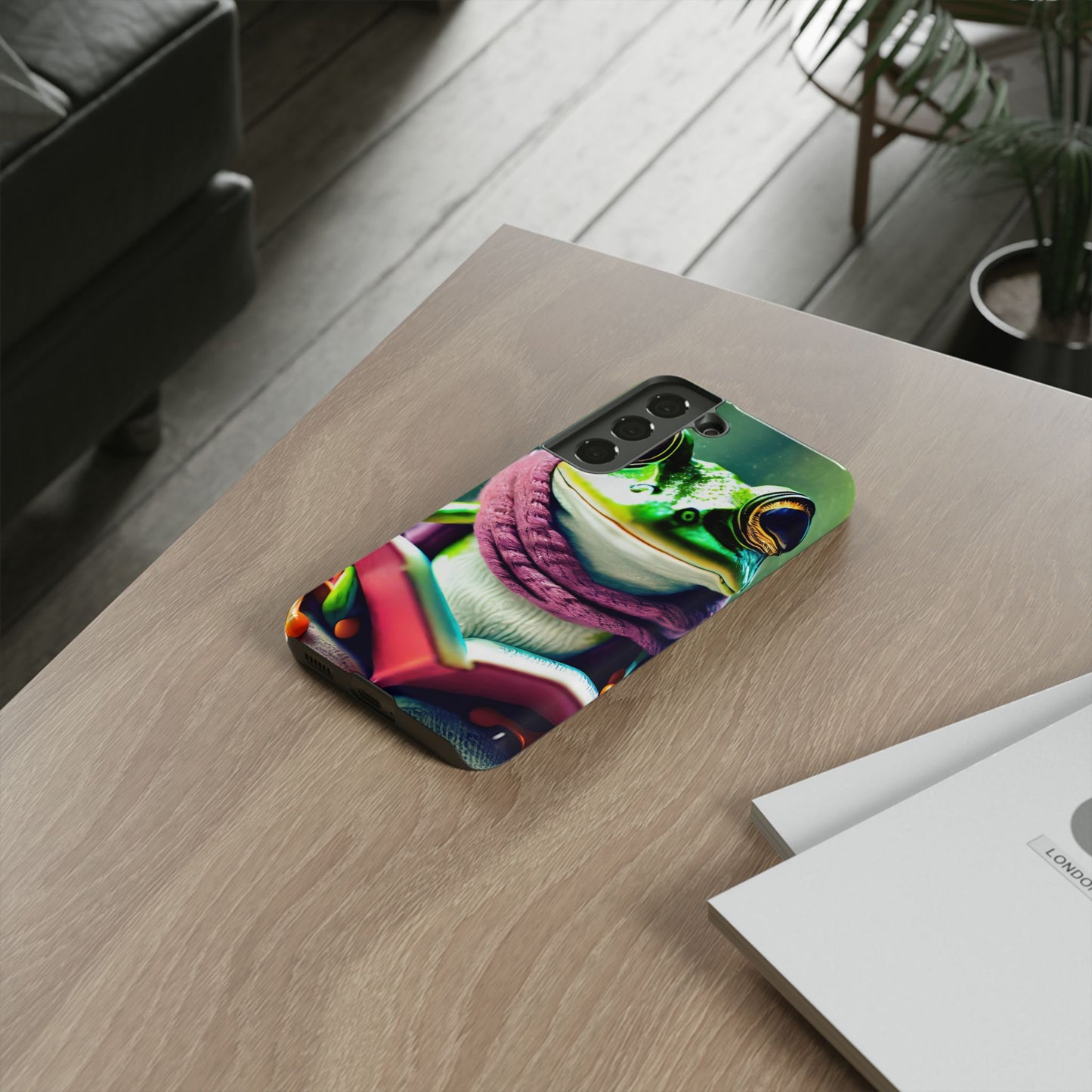 The Studious Frog Phone Case