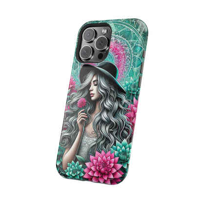 Boho Chic Floral MagSafe iPhone Case