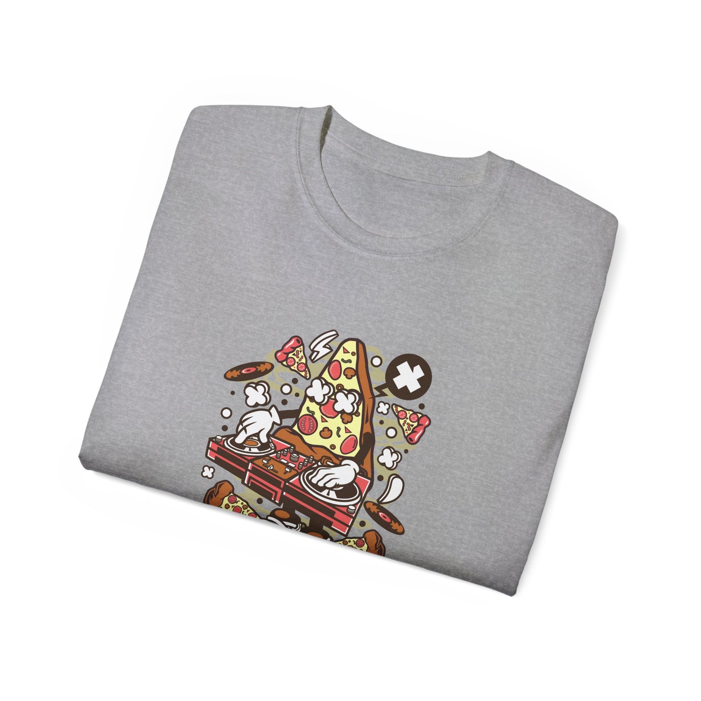 DJ Pizza T-Shirt - Cotton Crew