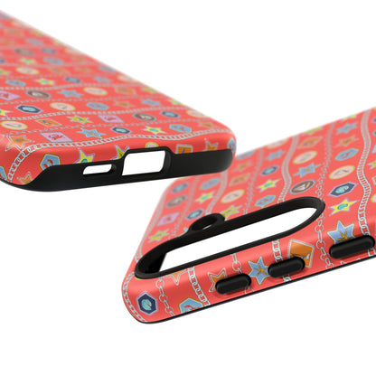 Colorful Summer Icon Patterned Phone Case - iPhone, Pixel, and Samsung Galaxy