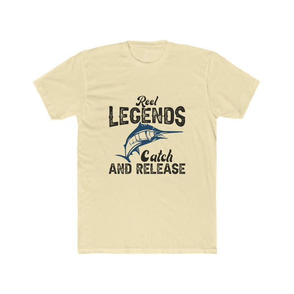 Reel Legends Catch and Release TShirt Funny Fishing Tee Graphic Tee