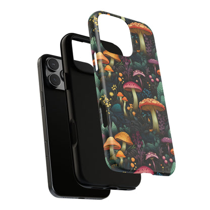 Mushroom Forest Colorful Fungi Phone Case