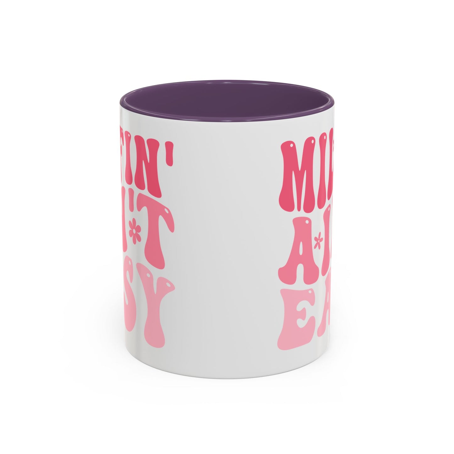 Milfin' Ain't Easy Funny Mom Mug | Sarcastic Coffee Cup Gift for Moms