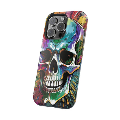 Graffiti Skull - MagSafe iPhone Tough Case
