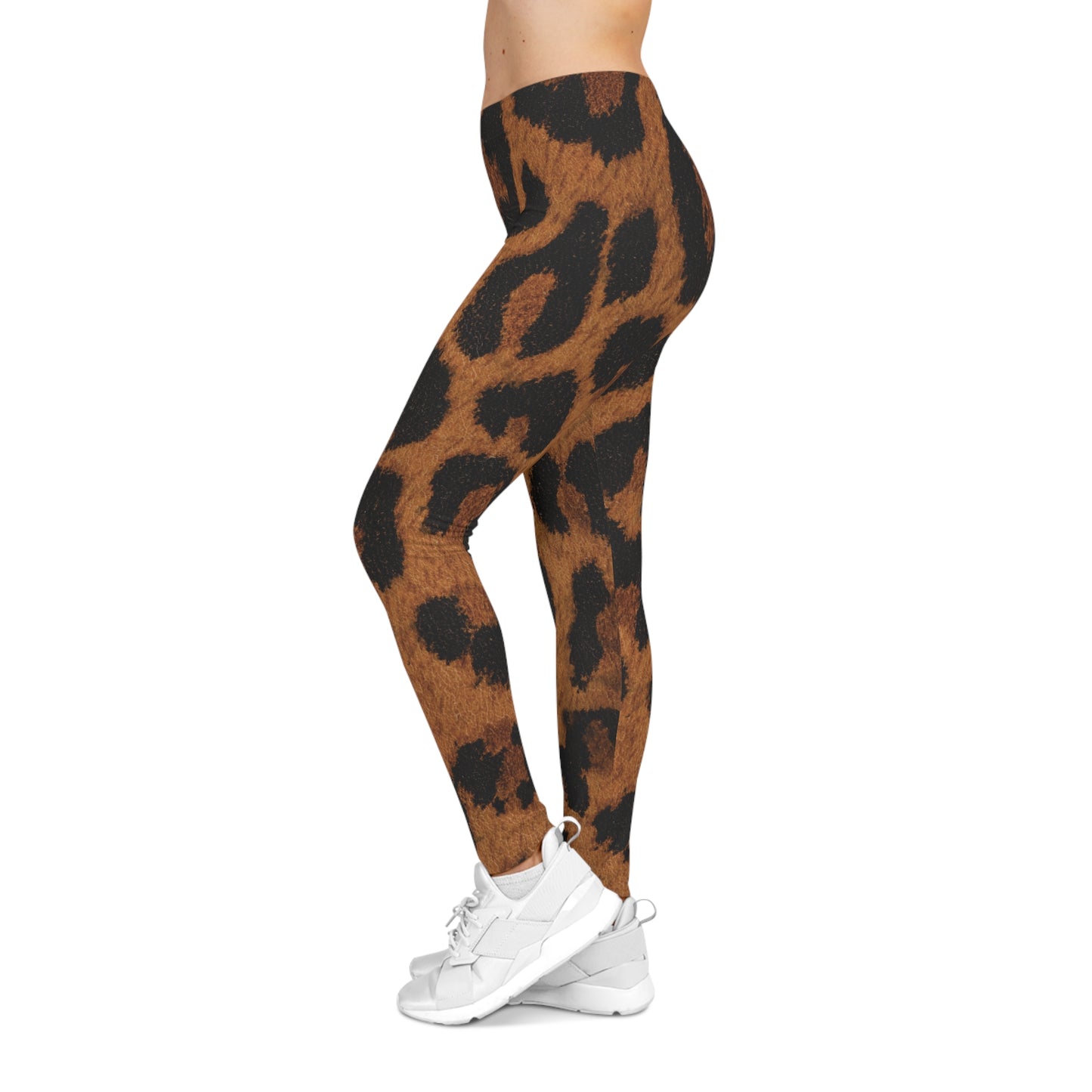 Wild & Free Leopard Print Leggings – Silky Smooth Casual Wear