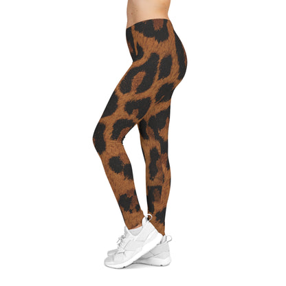 Wild & Free Leopard Print Leggings – Silky Smooth Casual Wear