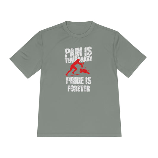 HYROX Inspired Women’s Performance Tee - Pain Is Temporary Pride Is Forever