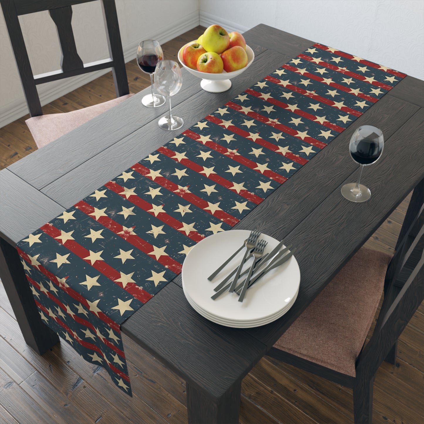 Stars & Stripes Table Runner