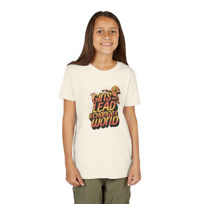 Girls Who Lead Will Change the World - Youth Tee
