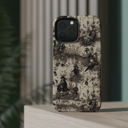 Skeleton Toile - Magnetic iPhone Tough Case
